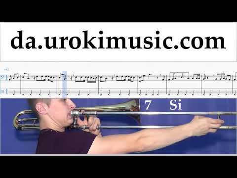 Lær At Spille Basun Clean Bandit - Rockabye ft Sean Paul Anne-Marie Uddannelse Metode Del 2 um-i246