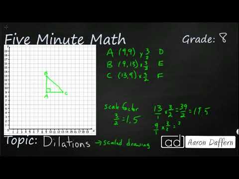 Math 8 Dilations