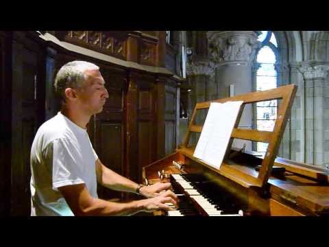 Lourdes Cantique à Sainte Bernadette Noël DARROS, Pierre ASTOR  orgue Firminy