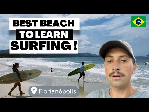Best Beach to LEARN HOW TO SURF 🇧🇷 BRAZIL Florianópolis | Santa Catarina — Cainã Milech