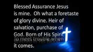 Blessed Assurance - Tennessee Ernie Ford, with lyrics.wmv