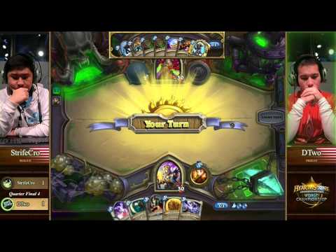 StrifeCro vs. DTwo - Quarter-finals - Hearthstone World Championship 2014