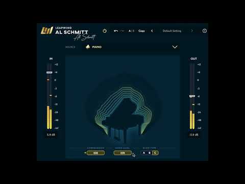 LEAPWING AUDIO AL SCHMITT  Profile - PIANO