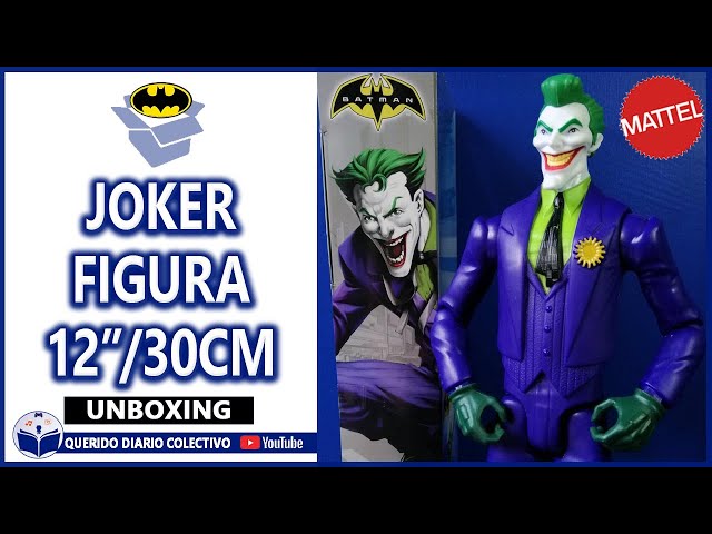 Vídeo relacionado con DC Batman - Joker Figura 30 Cm Comics - Joker Muñeco 30 Cm Articulado - 6060344 - Juguete Niños 3 Años +