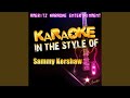 Your Tattoo (In the Style of Sammy Kershaw) (Karaoke Version)