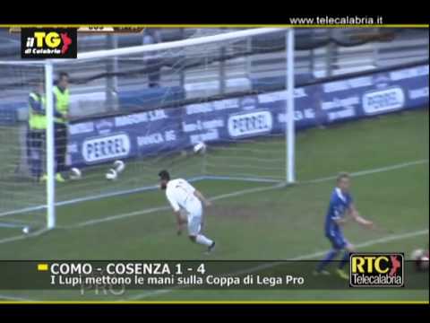 Como - Cosenza 1-4, i Lupi mettono le mani sulla Coppa di Lega Pro RTC TELECALABRIA