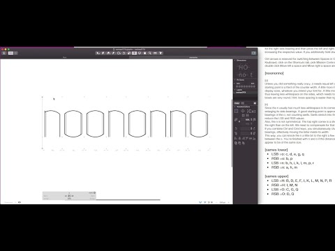 Glyphs02: LSB & RSB or Spacing