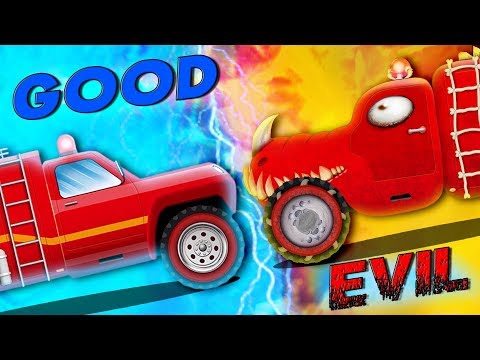 Good Vs Evil | Car Cartoon Videos For Toddlers by Kids Channel
