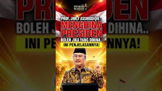 Download lagu MENGHINA PRESIDEN BOLEH ASAL.. ??? INI PENJELASAN DARI PROF. JIMLY ASSHIDDIQIE !!!! mp3