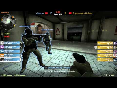 Copenhagen Wolves vs. eSpuma - Gaming.dk League - de_dust2