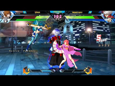 [BBTAG] Ryazo (Makoto/Yumi) vs Monkey4012 (Ragna/Jin) Losers Final - Awaited Fate Online