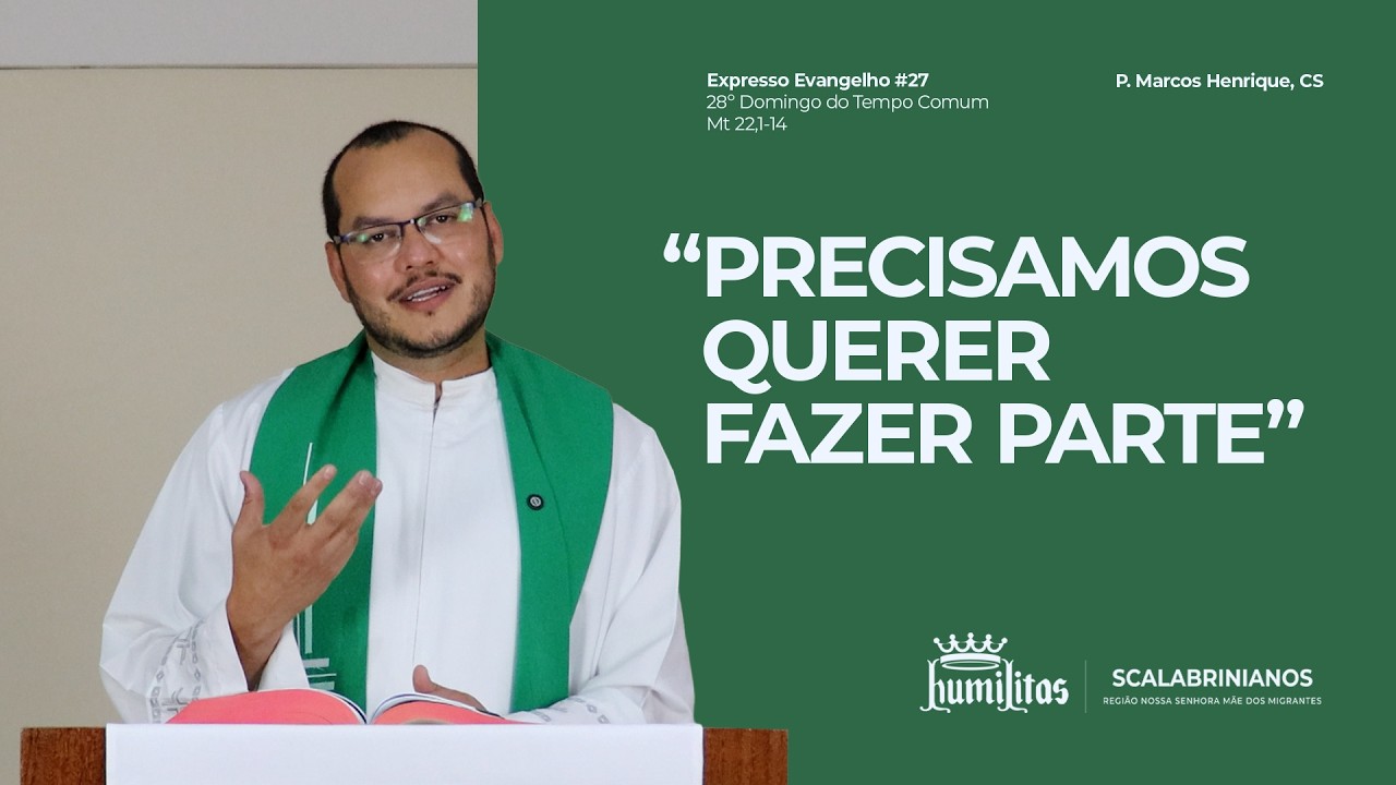 Evangelho do 28º Domingo do Tempo Comum (Mt 22,1-14) | Expresso Evangelho
