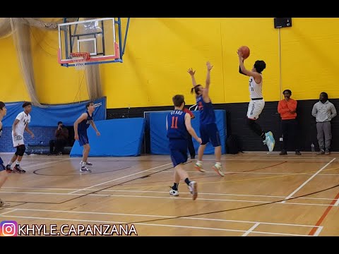KHYLE CAPANZANA highlights - London Lions vs Baltic Stars (U16 CUP - 22/23) - 25 Sept 2022