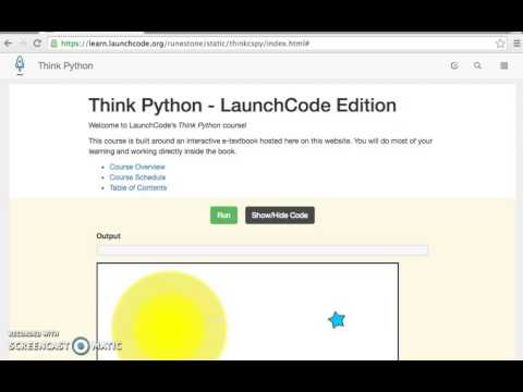 Think Python Walkthrough