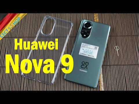 Huawei Nova 9 Smartphone mit 120Hz OLED, HarmonyOS & Snapdragon 778G | Unboxing & Hands-On [Deutsch]