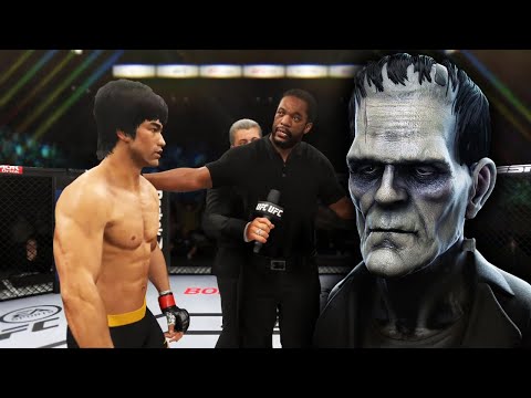 PS5 | Bruce Lee vs. Frankenstein Monster (EA Sports UFC 4)