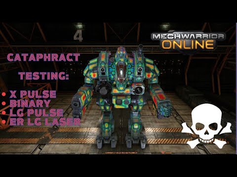 MWO: Testing Weapons: Binary Lasers, X-Large Pulse vs. ER Large and Large Pulse