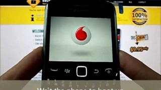 How To Unlock BlackBerry Curve 9370 or Curve 9360 From Any Network !