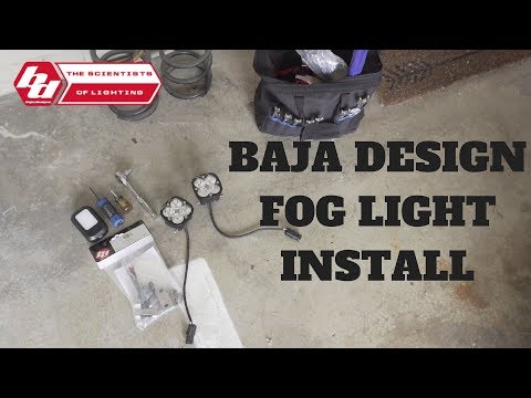 BAJA DESIGN FOG LIGHT INSTALL ON 5th GEN 4RUNNER
