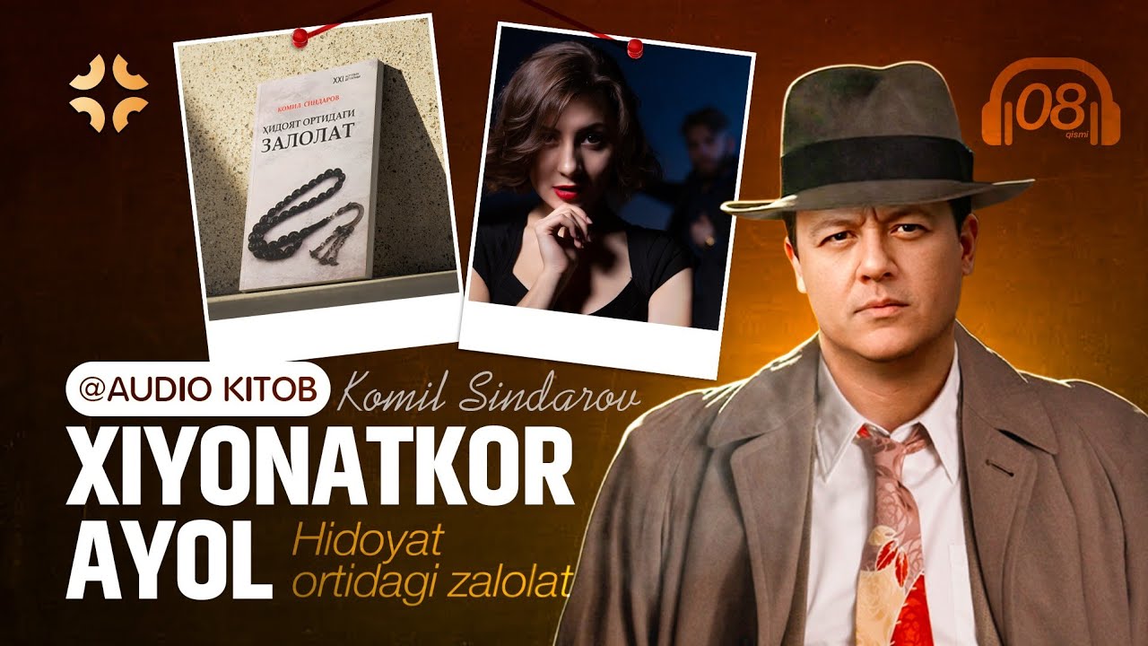 Hidoyat Ortidagi Zalolat 8-qism |KOMIL SINDAROV| #audiokitob