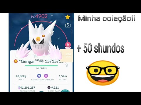 Coleção de shudo ( shiny 100% ) mais de 50🔥