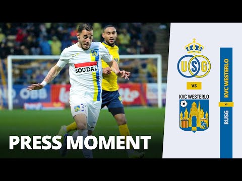 Press moment • Union 1 - 1 KVC Westerlo (06.11.2022)