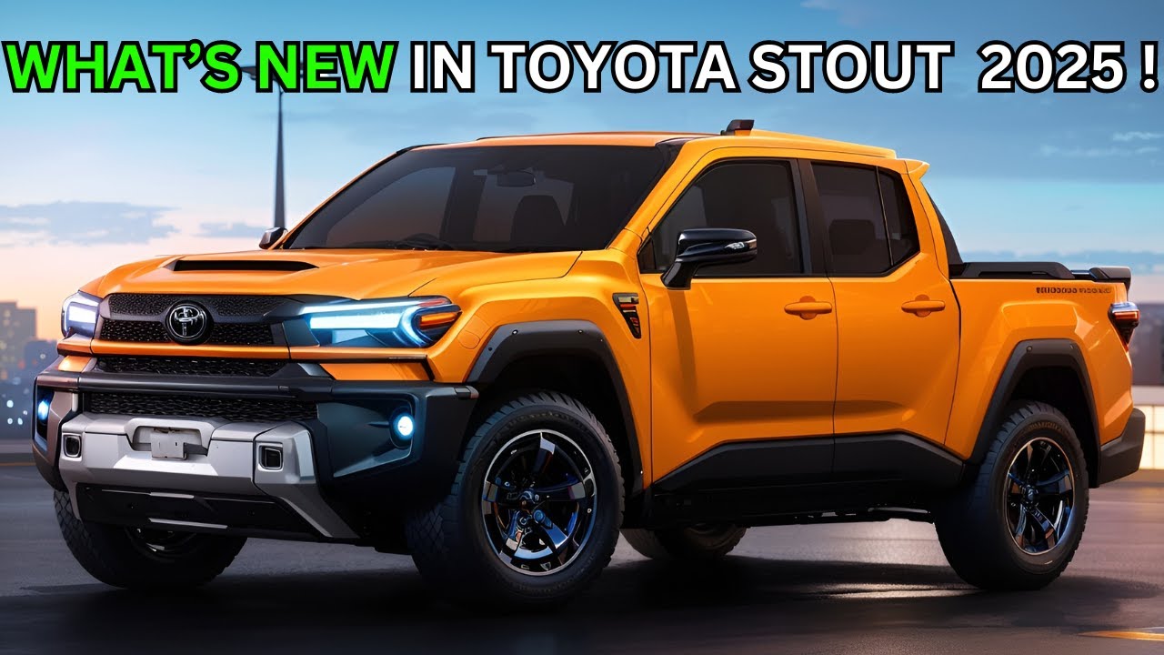 AllNew 2025 Toyota Stout Bridges Past and Present, Albeit Only in CGI