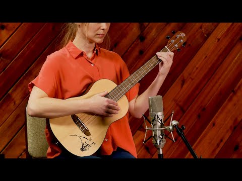 Bonfire Baritone Ukulele by Ortega Guitars - Spruce Top - RU5-BA