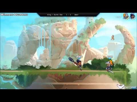 GCNI001 - King | Burnt Pan (Jhala) Vs. Ren | Amer (Roland, Jhala) - Winners Quarters - Brawlhalla