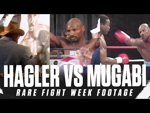 Rare Fight Week Footage: Marvin Hagler vs John Mugabi