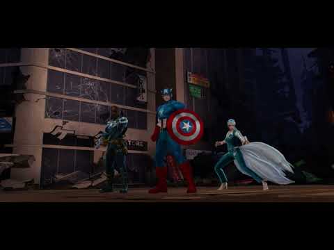 Marvel Future Fight - World Boss Legend - Infinity Ultron (9) - Captain America (Back to Basics) IV