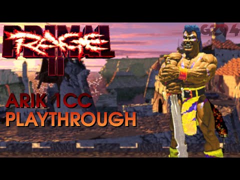 Primal Rage II | Arik 1CC Playthrough Hardest Difficulty