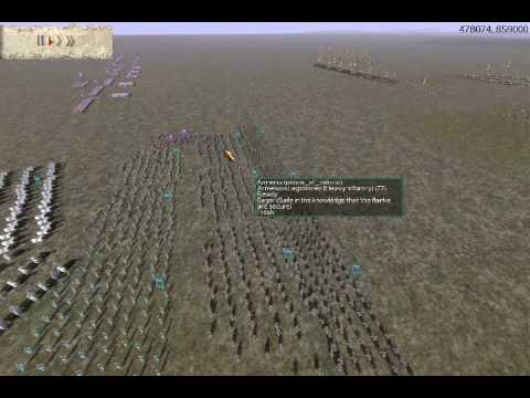 RTW Online Commentary Battle #17  Numidia and Egypt VS Armenia and SPQR