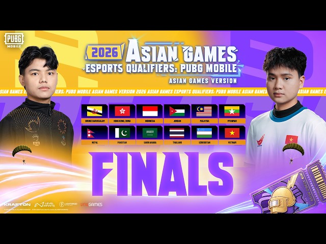 [RU] 2026 ASIAN GAMES ESPORTS QUALIFIERS: PUBG MOBILE ASIAN GAMES VERSION | FINALS