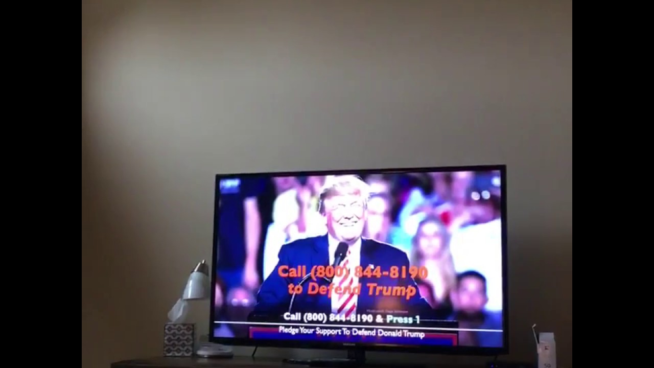 a pro-President Donald Trump television advertisement