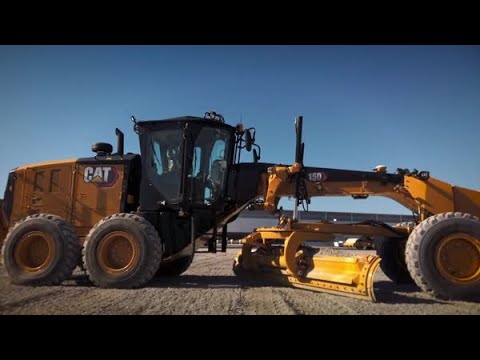 Cat GRADE with 3D for Motor Graders – Integrated Mastless Technology