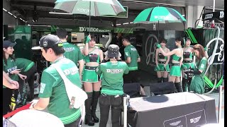 【フレッシュエンジェルズ    林紗久羅さん🌸/廣川エレナさん/水瀬琴音さん/悠さん/菅田れもんさん🍋/ 初澤彩花さん】SUPERGT  第4戦  ピットウォーク終了時間　　2024.08.03