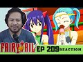 AWW SHE JUST WANTS TO PLAY Fairy Tail Episode 209 REACTION