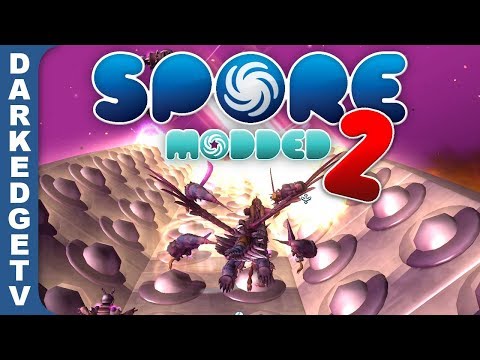 LP Modded Spore - Extreme Gravitonga Racing and Meteor Shower! [S2E15]