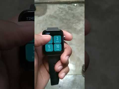 How to set timer in your Smart Watch ⌚