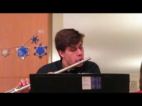 Sevivon. Chernyak Family Quartet performs at Norwich Jewish center, NY. 29December, 2019