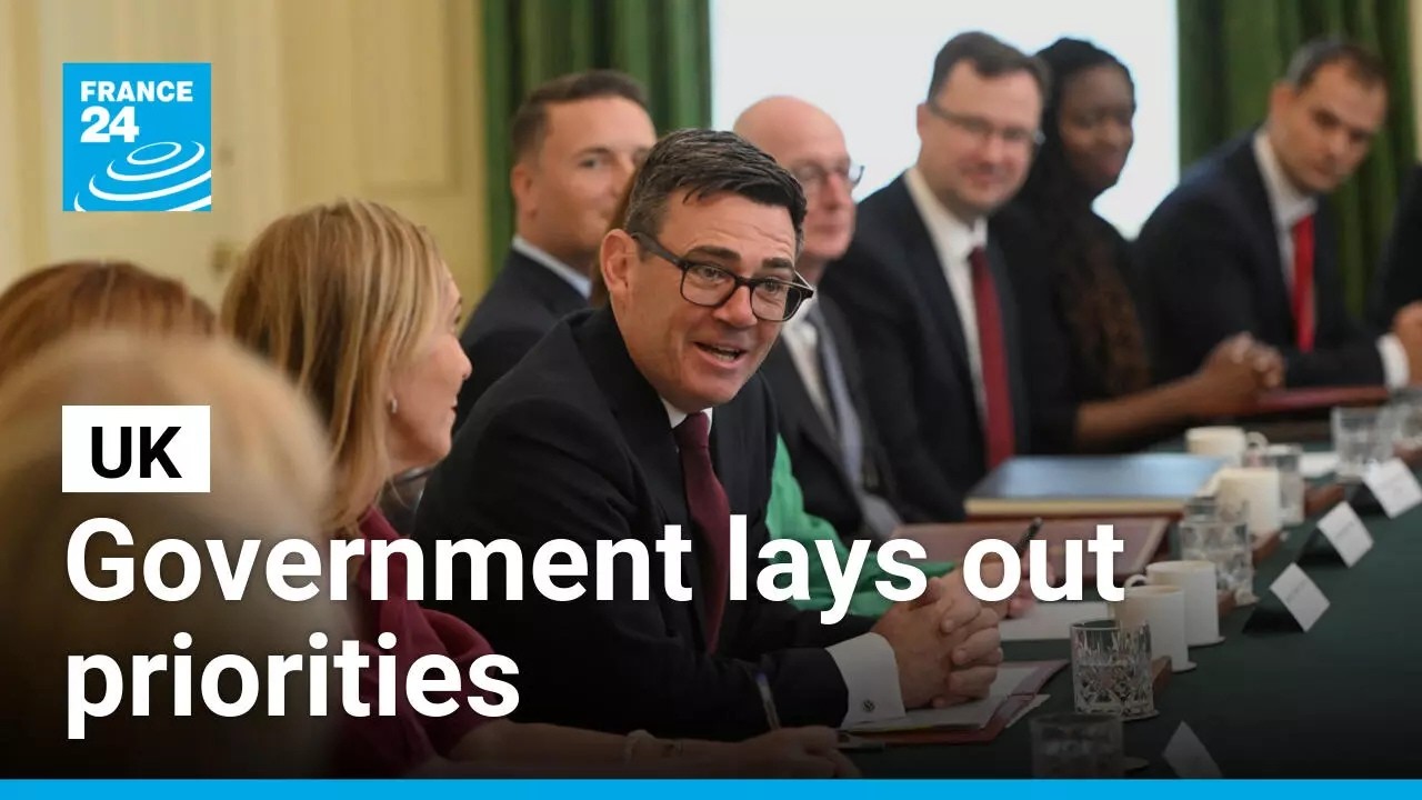 Video: Andy Burnham announces VAT removal on electricity bills in first cabinet meeting