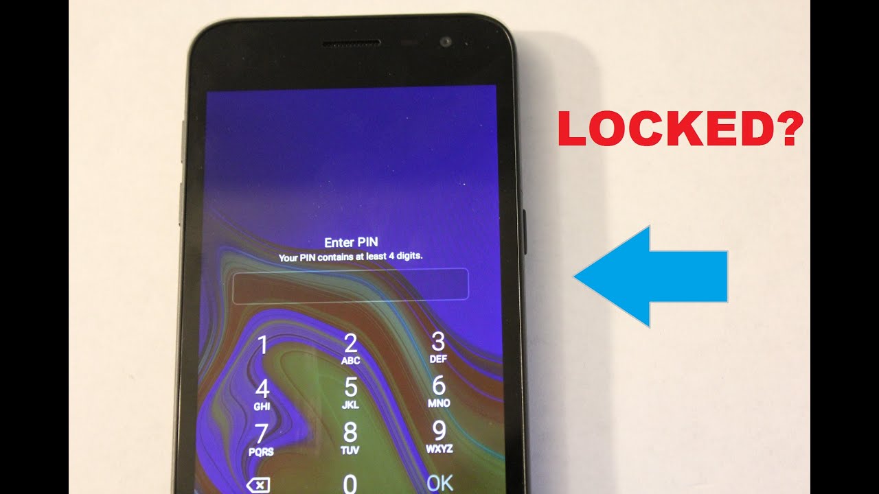 Galaxy j2  How to reset forgot screen lock password....