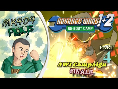 MK404 Plays Advance Wars 1+2: Re-Boot Camp PT4 - Sturm's Rock 'n Roll[AW1 Campaign - M23-24]