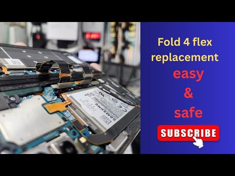 Samsung z fold 4 flex replacement #z fold 4 teardown #samsung z fold 4 flex change