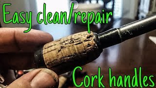 Simple Cork CLEAN n REPAIR!!