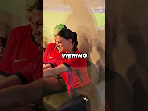 Celine Dept heeft eindelijk Ronaldo ontmoet