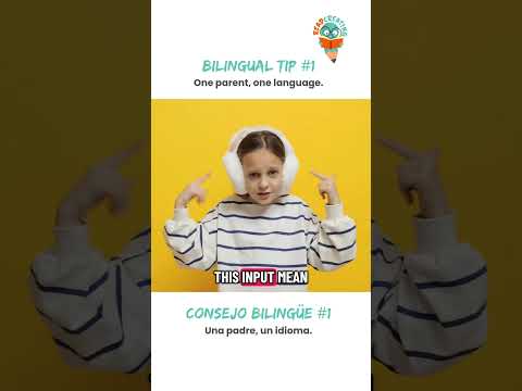 BILINGUAL TIP #1 / CONSEJO BILINGÜE #1 #bilingual  #earlyeducation  #languages  #idiomas  #parenting