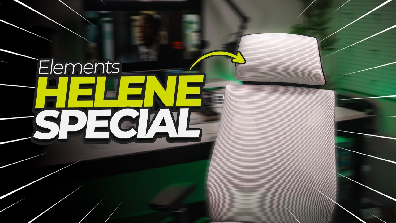 Montando a minha primeira CADEIRA ERGONÔMICA! Elements HELENE SPECIAL