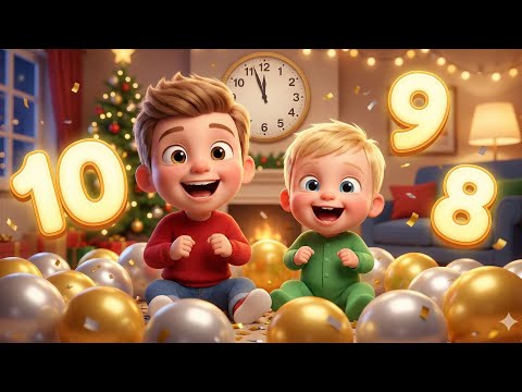 🎉 Numărătoare Inversă | Anul Nou 2026 🎆| Elias și Mathias | Cântece Copii🎈